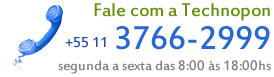 Fale com a Technopon +55 11 3766-2999